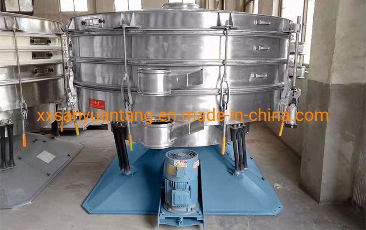 Auto Cleaning Mesh Powder Swing Screen/Flexible Rotary Tumbler Screen