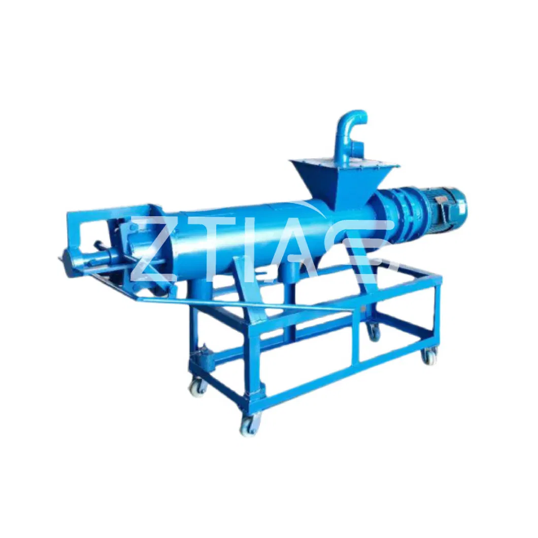 Solid-Liquid Separation and Breeding Equipment Animal Manure Dry and Wet Separator