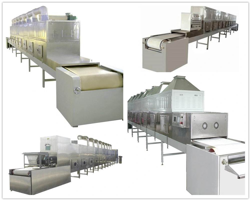 Industrial Conveyor Tunnel Microwave Dryer Sterilization Equipment Black Soldier Fly Bsf Larva Maggots Tenebrio Molitor Drying Dryer Machine