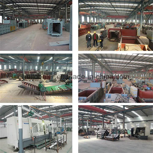 Horizontal Automatic waste paper Baler/baling machine Conveyor system ,automatic baling machine for waste carton ,corrugated carton and plastic films etc